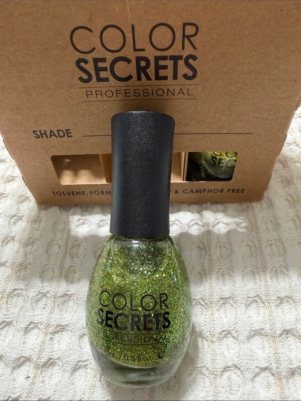Color Secrets Professional Yellow Nail Polish